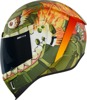ICON Airform Grenadier Helmet XS Green - Full-face helmet with Grenadier graphic