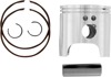 Wiseco Pro-Lite 54.50mm Piston Kit +2.00mm For 95-13 Kawasaki KX100 Suzuki RM100