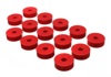 Red Body Mount Set Fits 55-73 Jeep CJ5/CJ7/CJ8 Scrambler