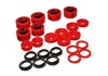 Red Body Mount Set Performance Polyurethane Fits 05-07 Ford F250/F350