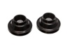 Black Rear Coil Spring Isolator Set Fits 99-06 VW Golf IV GTI Jetta IV