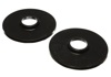 Black Rear Coil Spring Isolator Set Fits 97-06 Jeep Wrangler YJ & TJ