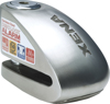 Xena XX6 Alarm Disc Lock 3.3" x 2.3" Stainless Steel