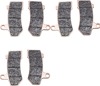 Complete Pad Set - Sintered Brake Pads - "HS" Compound - Replaces H-D # 41854-08, 42897-08, 42897-06 & 42850-06 Complete Pad Set - Sintered Brake Pads - "HS" Compound - Replaces H-D # 41854-08, 42897-08, 42897-06 & 42850-06