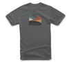 Alpinestars Expo Tee Shirt Charcoal 2X-Large - Short sleeve charcoal tee, size 2X-Large