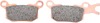 EBC SXR684HH Sintered Race Brake Pads Rear Left For Can-Am Defender - Rear left sintered brake pads For Can-Am Defender