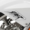 Show Chrome Front Fender Vent Accent Chrome Trim - Silver