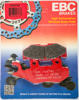 X Series Carbon Graphite Brake Pads and Shoes - Fa674X Rear Brk Pad