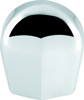 Bikers Choice Chrome OEM Style Horn Cover - Chrome horn cover for Harley-Davidson style horns