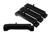GM BBC Black Radiator Isolator Pad Set 4 Row by Energy Suspension