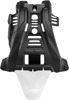 Acerbis Skid Plate Black/White For Yamaha YZ125 2006-2023 - Skid plate for Yamaha YZ125 2006-2023