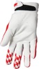 Thor Hallman Digit Gloves Men's M Red/White - Vintage inspired MX glove