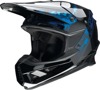 Z1R F.I. Fractal MIPS Helmet - Small, Blue/Black - MX helmet with MIPS tech and great ventilation