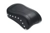 Mustang Touring Passenger Seat Studded Black Fits 00-06 H-D Softail Std Tire
