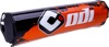 ODI SX8 Handlebar Pad Orange Black 245mm - Oversized pad for 7/8 in handlebars, Orange/Black