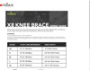 Mobius X8 Knee Brace White/Yellow Medium Adult Knee Brace