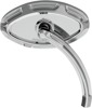 Arlen Ness Chrome Beveled Right Cats Eye Mirror 4.5"x2.5"