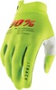 100% Youth iTrack Gloves - Flo Yellow, Size M, ATV/Motocross 100% Youth iTrack Gloves - Flo Yellow, Size M, ATV/Motocross