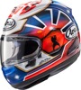 Arai Corsair-X Dani Samurai-2 Helmet 2XL Blue - Full-face helmet with Dani Samurai-2 graphic