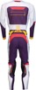 Moose Offroad Alpha One Pants White Purple Red Men's Size 40 - Athletic fit offroad race pants in size 40