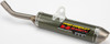 Ti-2 Shorty Carbon Slip On Exhaust Silencer - For 19-21 Yamaha YZ85