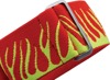 100% Barstow Goggle Red Yellow Death Spray Adult Mirrored Lens - Premium anti-fog goggles with mirrored lens
