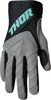 Thor Youth Spectrum Gloves - Large, Black/Gray/Mint - Durable and flexible youth riding gloves