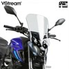 VStream Windscreen Light Smoke 15.5" Mid Shield Fits MT-07 2021+