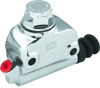 Bikers Choice Rear Master Cylinder Chrome For 58-72 Big Twin - Fits 1958-72 Big Twin, Chrome Rear Master Cylinder
