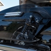 Progressive 944 Ultra Touring Shocks Std Black Gold For Harley FL Touring - Standard 13in shocks For Harley FL Touring