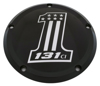 Custom Engraving 7" M8 Derby Cover Black For Harley Touring 2016-2022 - Black billet derby cover For Harley Touring 2016-2022