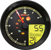 LCD Color Change Speedo and Tachometer - Black LCD Color Change Speedo and Tachometer - Black