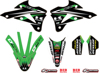 D'Cor Monster Graphics Kit 10-20-524DCO For 14-19 Kawasaki KX