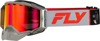 Fly Racing Zone Elite Snow Goggle Grey/Red w/ Red Mirror Lens - Snow goggles with red mirror lens Fly Racing Zone Elite Snow Goggle Grey/Red w/ Red Mirror Lens - Snow goggles with red mirror lens