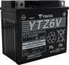 Yuasa YTZ6V AGM Maintenance Free 12V Battery - AGM 12V battery, 5.3Ah, 90CCA, factory activated