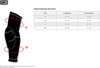 100% Fortis Elbow Guards S/M Black White Adult Unisex - Hybrid elbow guards with CE Level 1 protection