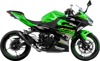 LeoVince LV-10 Slip-On Muffler Matte Black For Kawasaki Ninja 500/400, Z400