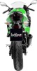 LeoVince LV-10 Slip-On Muffler Matte Black For Kawasaki Ninja 500/400, Z400