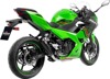 LeoVince LV-10 Slip-On Muffler Matte Black For Kawasaki Ninja 500/400, Z400