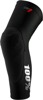 100 Percent Teratec Knee Guards Black Large Unisex - Slip-on bicycle knee guards, size Large, Black