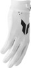 THOR LAUNCHMODE Gloves Men's White Medium - Men's white gloves, size M