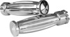 Accutronix Diamond Custom Cable Grips Chrome 1in Harley-Davidson - Diamond grips, chrome, dual cable. For Harley-Davidson