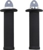 ODI Ruffian Lock-On ATV/PWC Grips Black/Silver 7/8" Bars Pair - Slim lock-on grips for ATV/PWC 7/8" handlebars