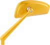 Arlen Ness Tearchop Left Mirror Gold Metal 510-013