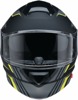 Z1R Solaris 2.0 Slater Modular Helmet 4XL Matte Hi-Vis Yellow - Modular helmet with drop-down sun visor