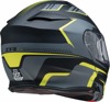 Z1R Solaris 2.0 Slater Modular Helmet 4XL Matte Hi-Vis Yellow - Modular helmet with drop-down sun visor