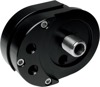Offset Oil Filter Adaptor w/ 1/8" NPT Ports For Remote Oil Coolers - For H-D Twin Cam