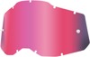 100% Accuri 2/Strata 2 Junior Goggle Lens Pink Mirror Youth - Replacement lens for Youth Accuri 2/Strata 2 goggles