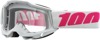 100% Accuri 2 Goggles Keetz Clear Lens Adult Unisex Pink White - Premium off-road goggle with clear lens for adults