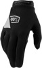 100% Women's Ridecamp Gloves Black/Charcoal Size S 100% Women's Ridecamp Gloves Black/Charcoal Size S